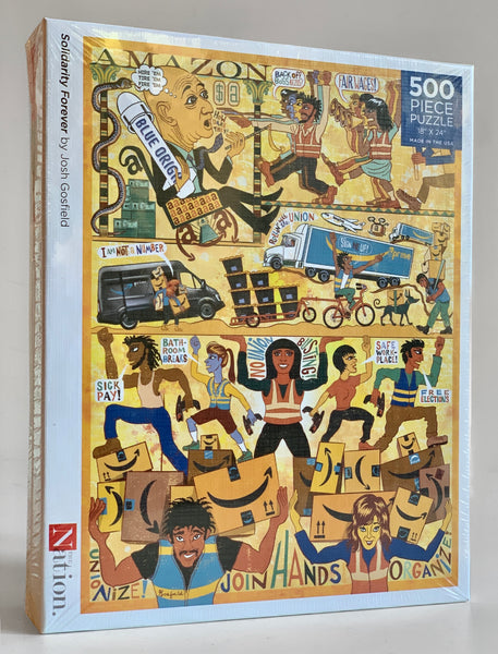 Solidarity Forever: Amazon Worker Jigsaw Puzzle
